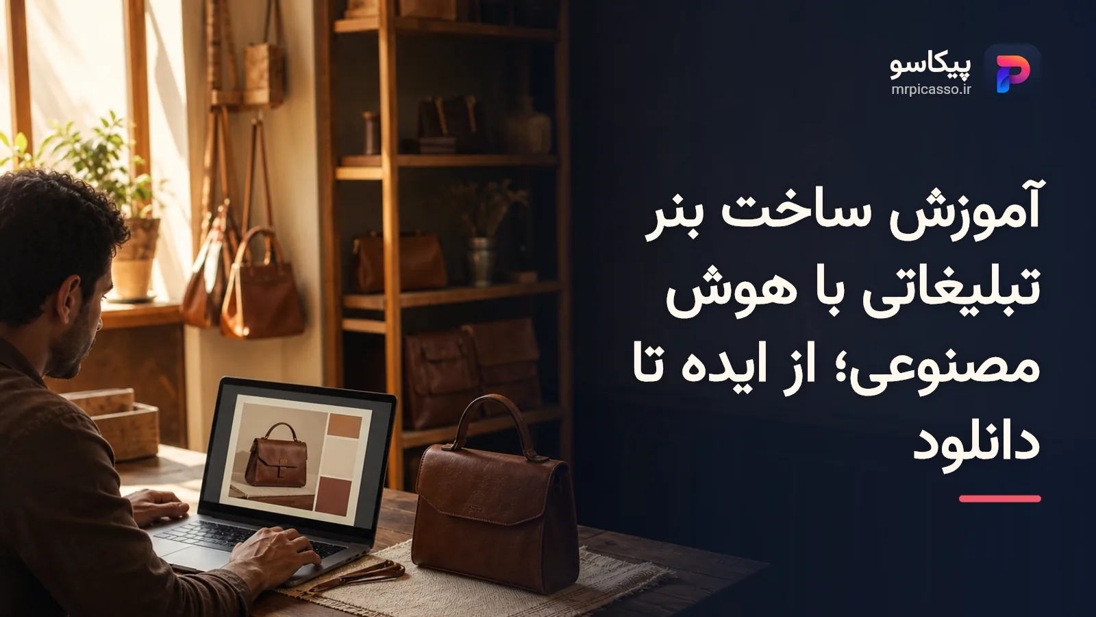 آموزش ساخت بنر تبلیغاتی با هوش مصنوعی؛ از ایده تا دانلود