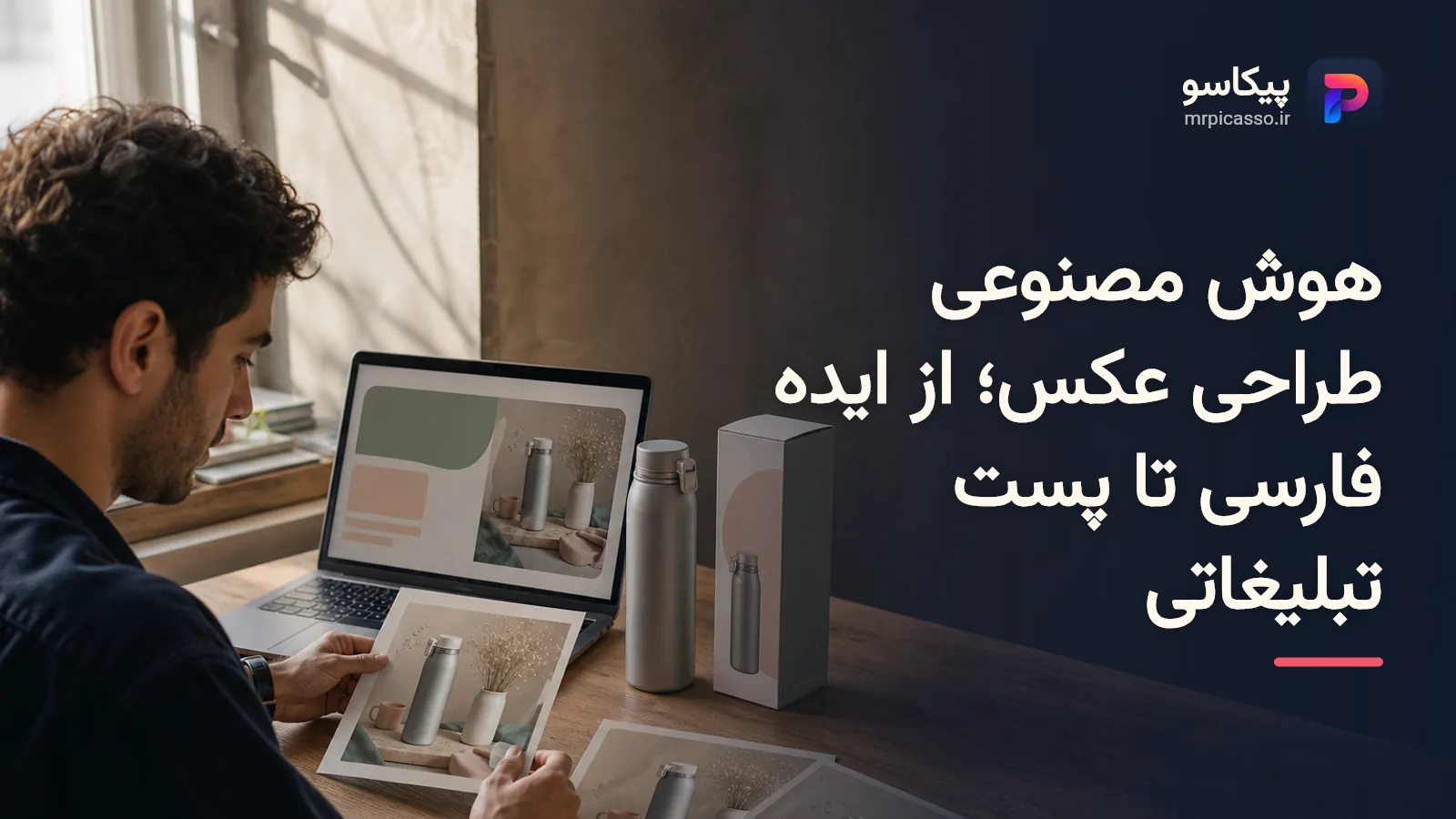 هوش مصنوعی طراحی عکس؛ از ایده فارسی تا پست تبلیغاتی